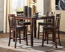 Bennox Counter Height Dining Table and Bar Stools (Set of 5) - Furniture 2 Go- FL