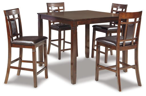 Bennox Counter Height Dining Table and Bar Stools (Set of 5) - Furniture 2 Go- FL