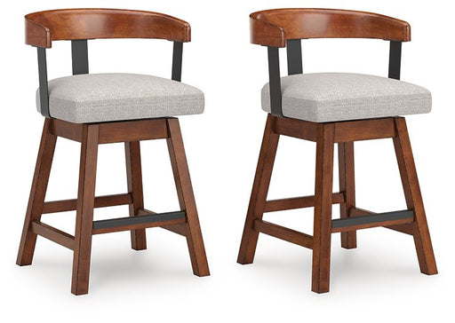 Ralene Counter Height Barstool (Set of 2) - Furniture 2 Go- FL