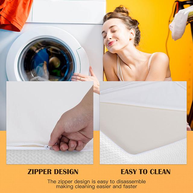 Forsythia 8" Queen Green Tea Gel Memory Foam