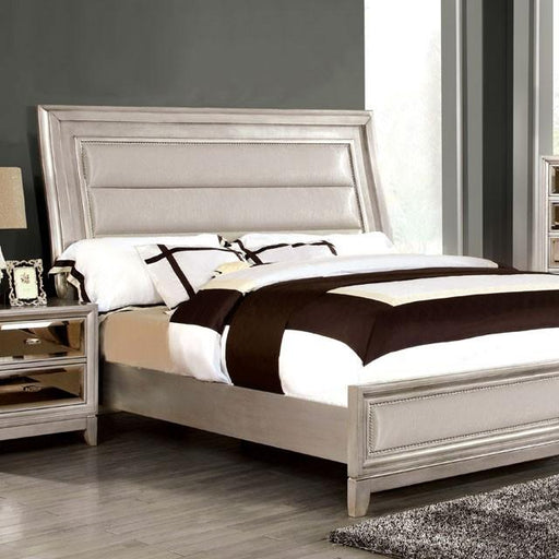 Golva Bed Beige & Black - Furniture 2 Go- FL
