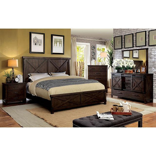 Bianca Dark Walnut E.King Bed image