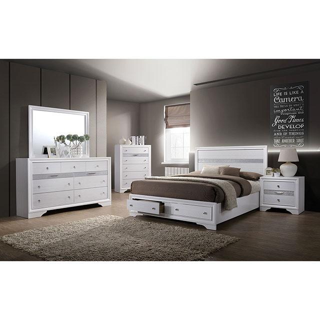 Chrissy 4 Piece & 5 Piece Queen Bedroom Set - Furniture 2 Go- FL