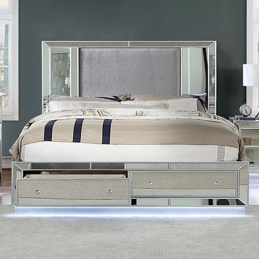 BELLADONNA Cal.King Bed, Silver image