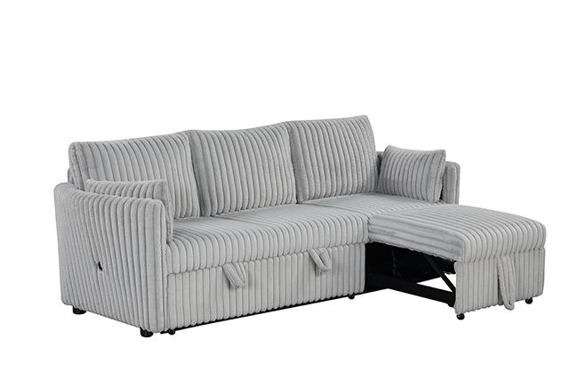 Denholme Sectional w/ Pull Out - Furniture 2 Go- FL