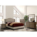 Carly Cal.King, E.King, Full, & Queen Bed Grey & Brown - Furniture 2 Go- FL