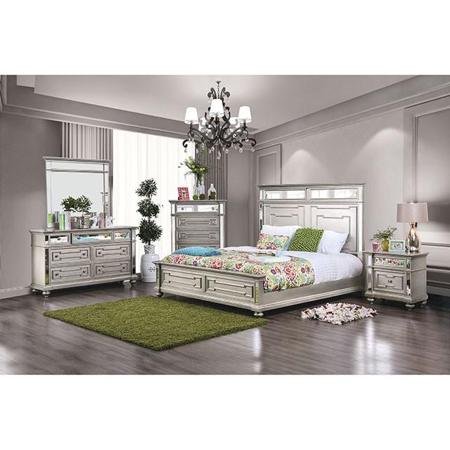 Salamanca Silver Queen Bed