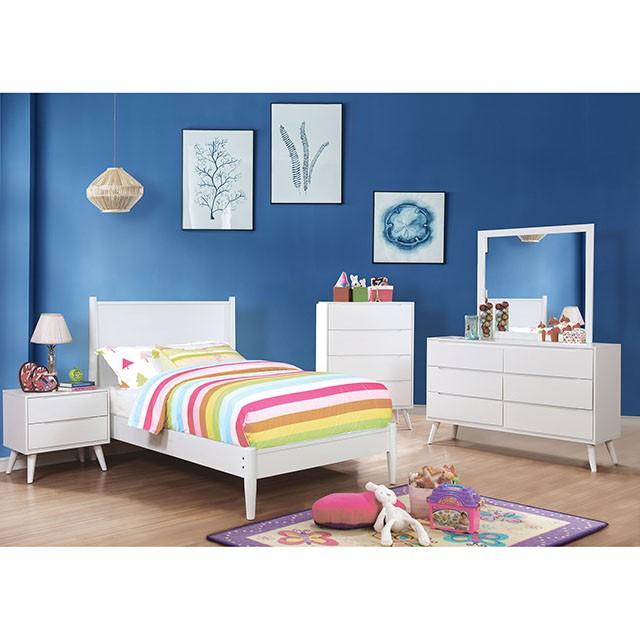 LENNART II White Chest - Furniture 2 Go- FL