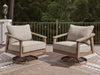 Harmony Headlands Outdoor Swivel Lounge with Cushion - Furniture 2 Go- FL