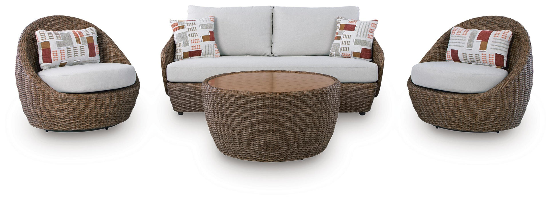 Double Point Outdoor Seating Set - Furniture 2 Go- FL