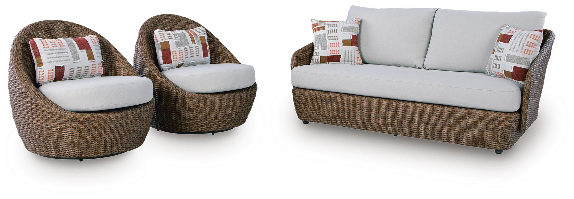 Double Point Outdoor Seating Set - Furniture 2 Go- FL