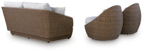 Double Point Outdoor Seating Set - Furniture 2 Go- FL