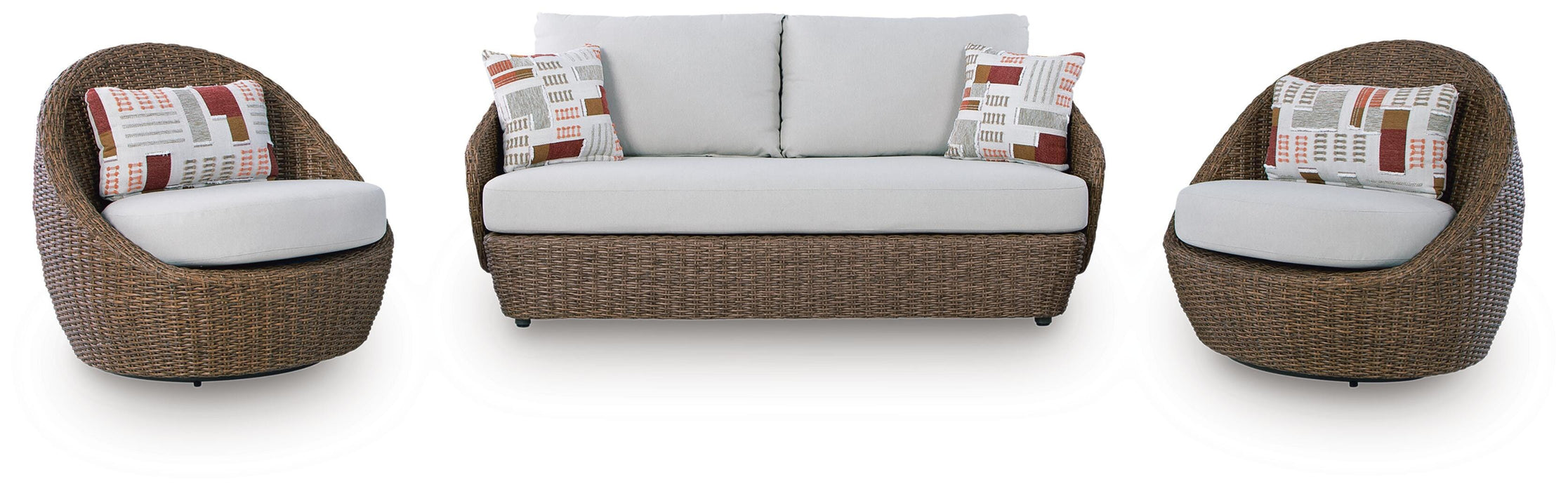 Double Point Outdoor Seating Set - Furniture 2 Go- FL