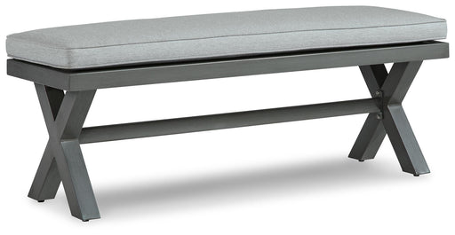 Elite Park Outdoor Bench with Cushion - Furniture 2 Go- FL