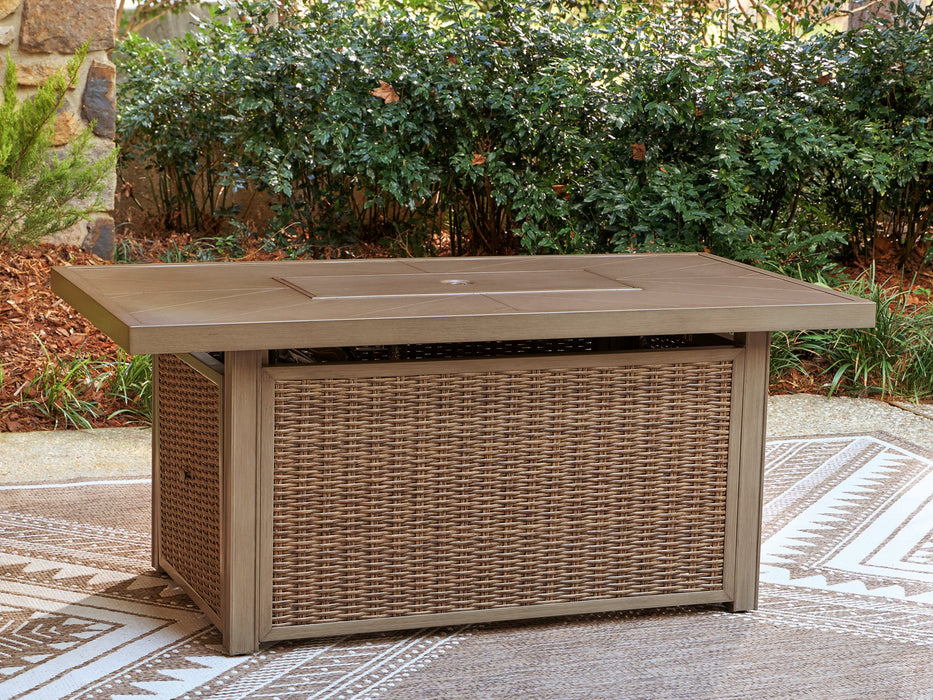 Laguna Heights Outdoor Fire Pit Table - Furniture 2 Go- FL