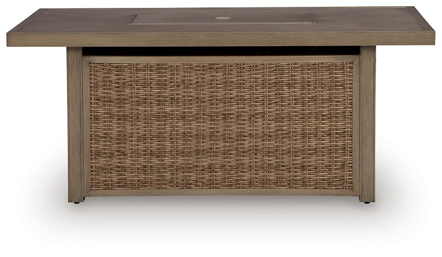 Laguna Heights Outdoor Fire Pit Table - Furniture 2 Go- FL