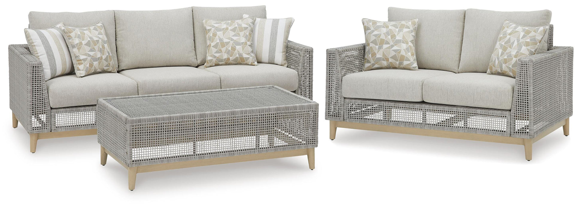 Seton Creek Outdoor Seating Set - Furniture 2 Go- FL