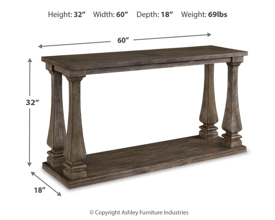 Johnelle Sofa Table - Furniture 2 Go- FL