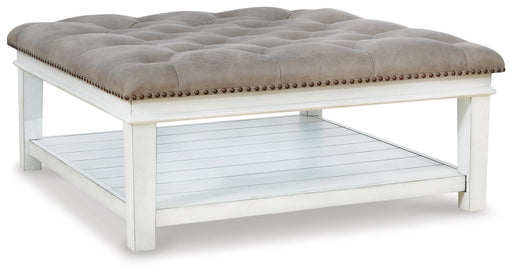 Kanwyn Upholstered Ottoman Coffee Table - Furniture 2 Go- FL