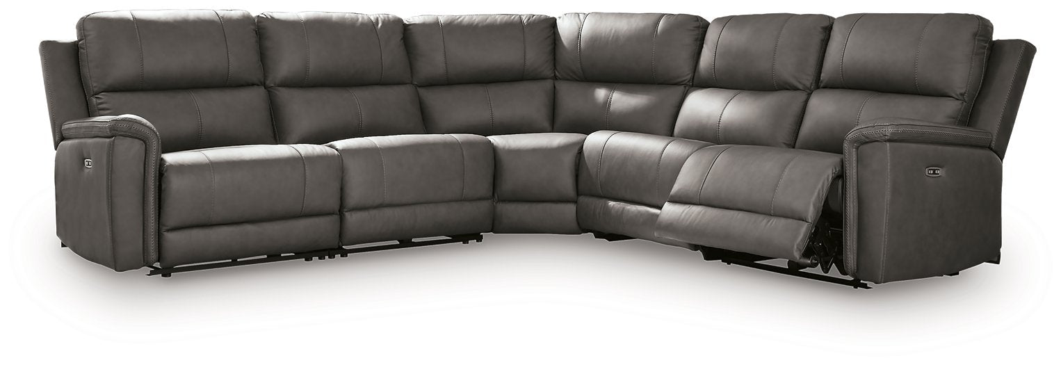 Bleckley Power Reclining Sectional - Furniture 2 Go- FL