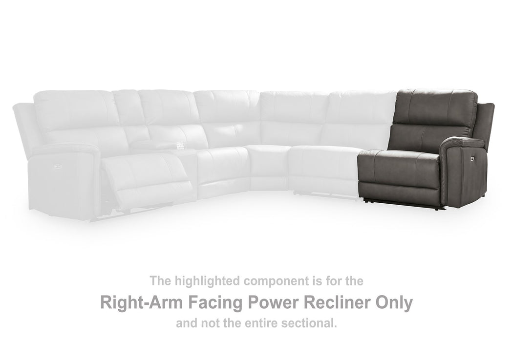 Bleckley Power Reclining Sectional - Furniture 2 Go- FL