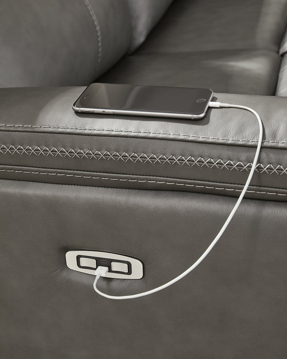 Bleckley Power Reclining Sectional - Furniture 2 Go- FL