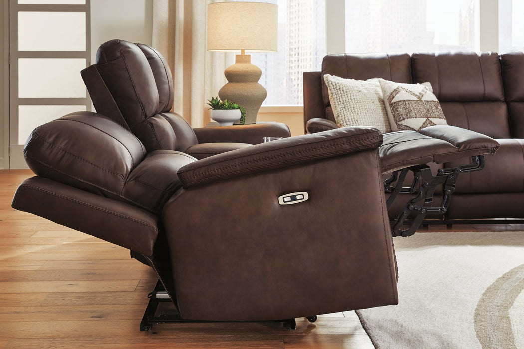 Bleckley Power Reclining Loveseat with Console - Furniture 2 Go- FL