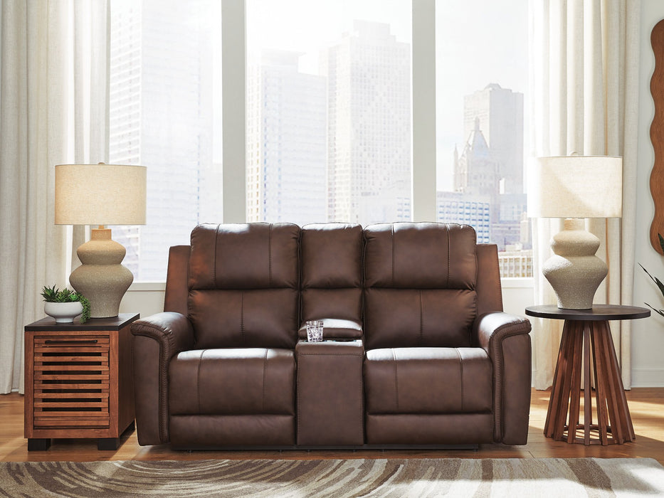Bleckley Power Reclining Loveseat with Console - Furniture 2 Go- FL