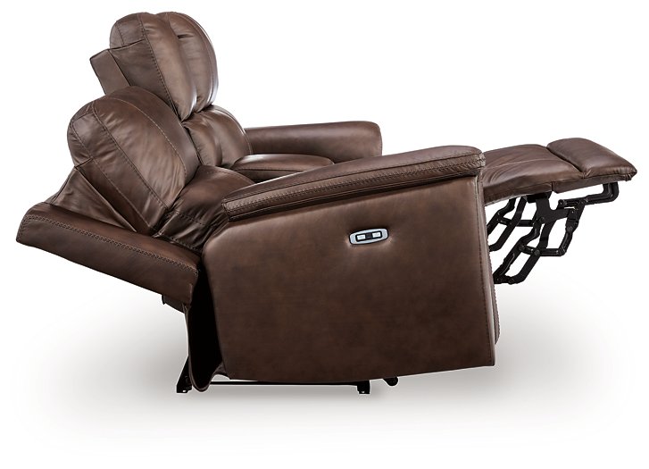 Bleckley Power Reclining Loveseat with Console - Furniture 2 Go- FL