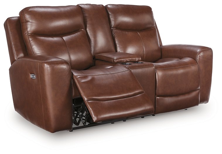 Next Move Power Reclining Loveseat with Console