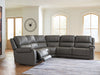 5Z - Pittson Power Reclining Sectional - Furniture 2 Go- FL