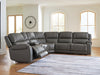 5Z - Pittson Power Reclining Sectional - Furniture 2 Go- FL