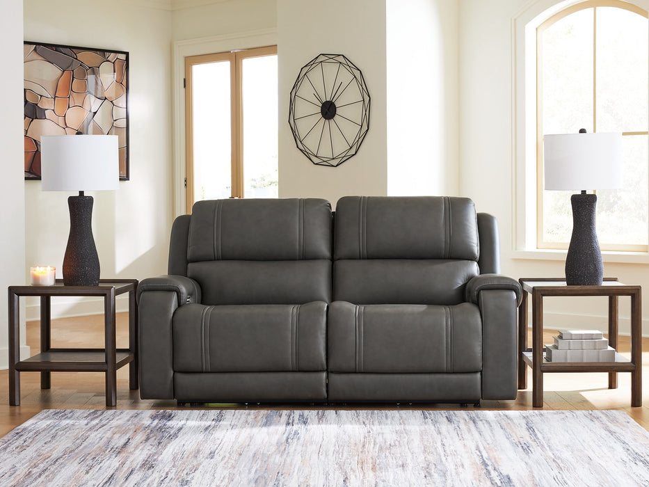 5Z - Pittson Power Reclining Sectional Loveseat - Furniture 2 Go- FL