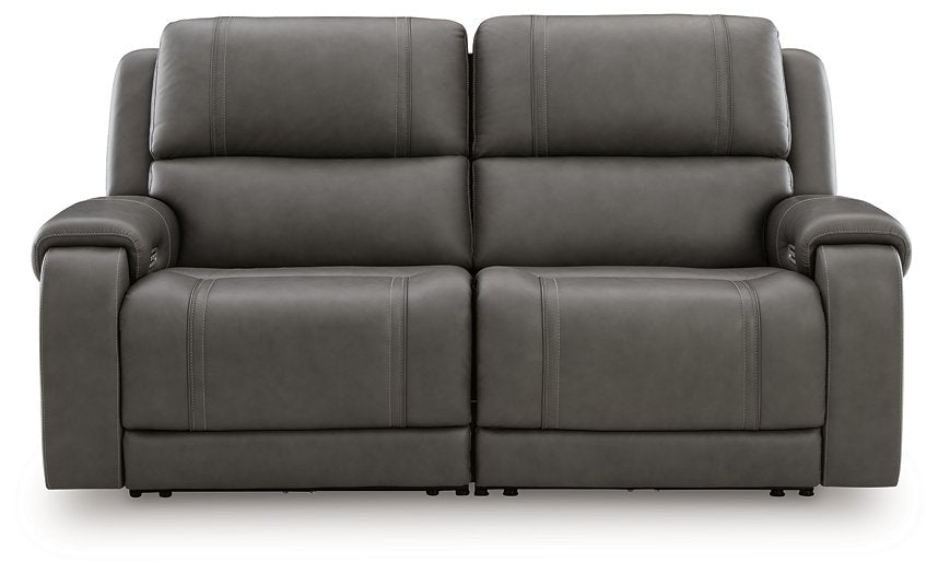 5Z - Pittson Power Reclining Sectional Loveseat - Furniture 2 Go- FL