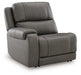 5Z - Pittson Power Reclining Sectional Loveseat - Furniture 2 Go- FL