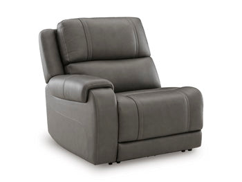 5Z - Pittson Power Reclining Sectional Loveseat - Furniture 2 Go- FL