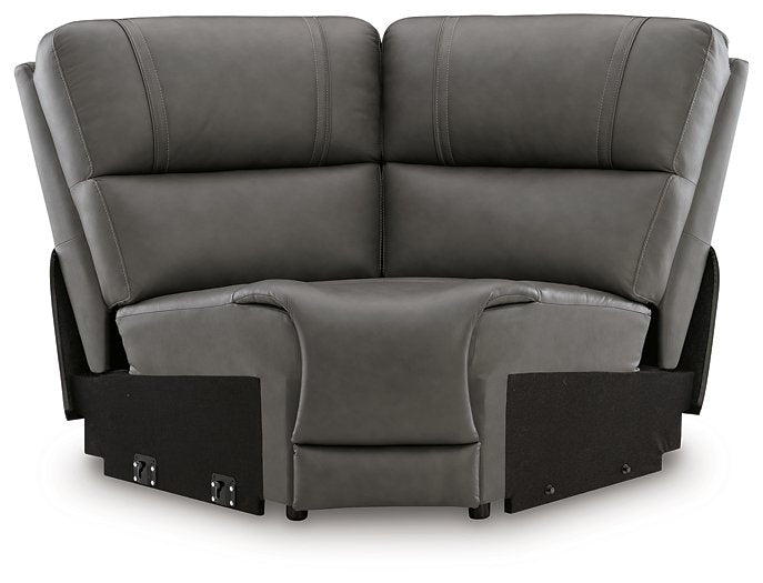5Z - Pittson Power Reclining Sectional - Furniture 2 Go- FL