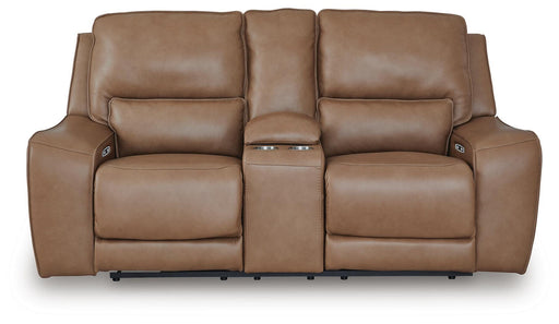 DeepWakes Power Reclining Loveseat with Console - Furniture 2 Go- FL