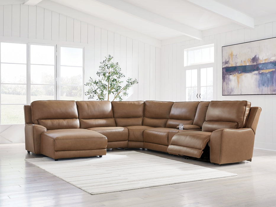 DeepWakes Power Reclining Sectional with Chaise - Furniture 2 Go- FL