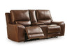 DeepWakes Power Reclining Loveseat with Console - Furniture 2 Go- FL