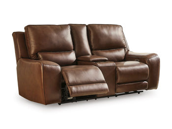 DeepWakes Power Reclining Loveseat with Console - Furniture 2 Go- FL