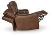 DeepWakes Power Reclining Loveseat with Console - Furniture 2 Go- FL