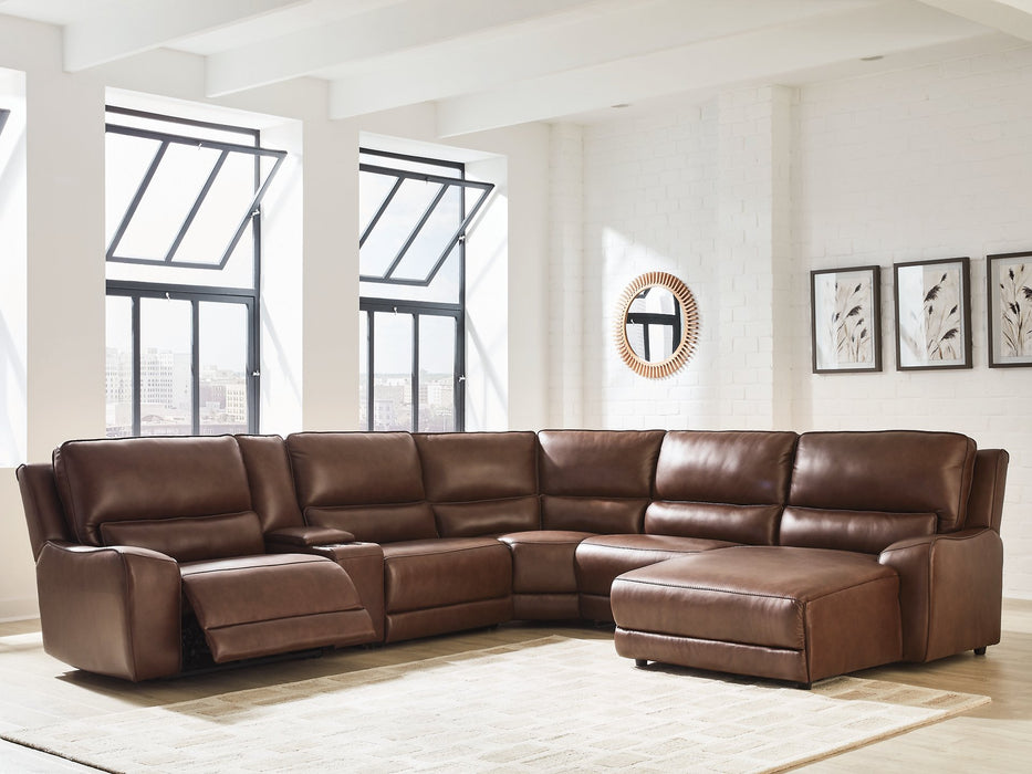 DeepWakes Power Reclining Sectional with Chaise - Furniture 2 Go- FL