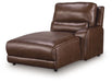 DeepWakes Power Reclining Sectional with Chaise - Furniture 2 Go- FL