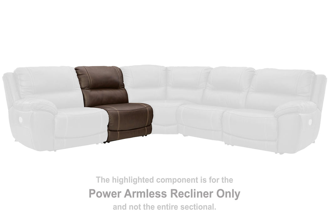 Dunleith Power Reclining Sectional - Furniture 2 Go- FL