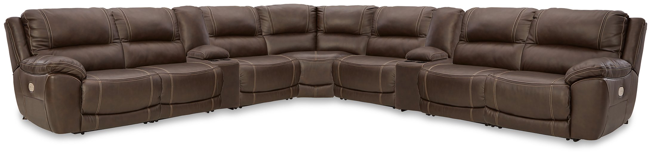 Dunleith Power Reclining Sectional - Furniture 2 Go- FL