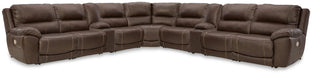 Dunleith Power Reclining Sectional - Furniture 2 Go- FL