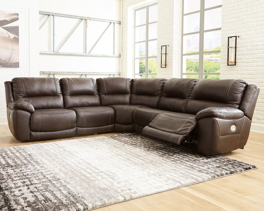 Dunleith Power Reclining Sectional - Furniture 2 Go- FL