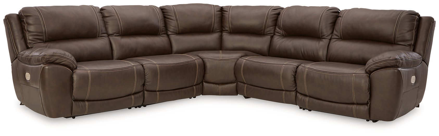 Dunleith Power Reclining Sectional - Furniture 2 Go- FL