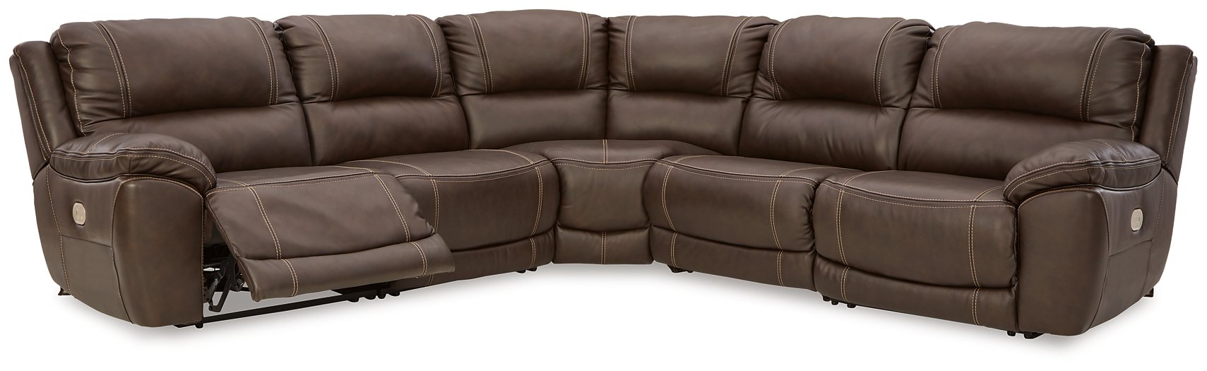 Dunleith Power Reclining Sectional - Furniture 2 Go- FL